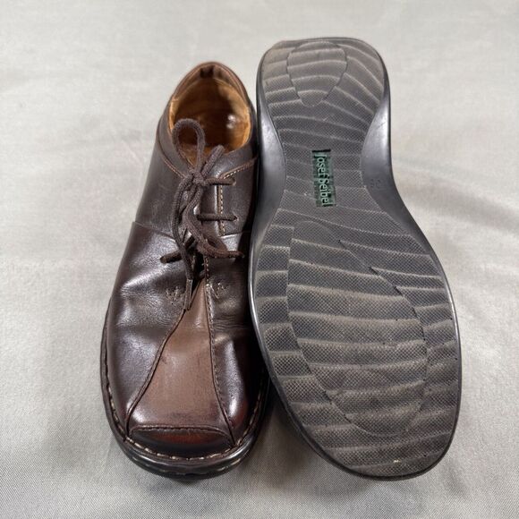 Josef Seibel‎ Shoes Womens US 6 EU 36 Brown Leather L Oxford Lace Up Comfort - Picture 12 of 12